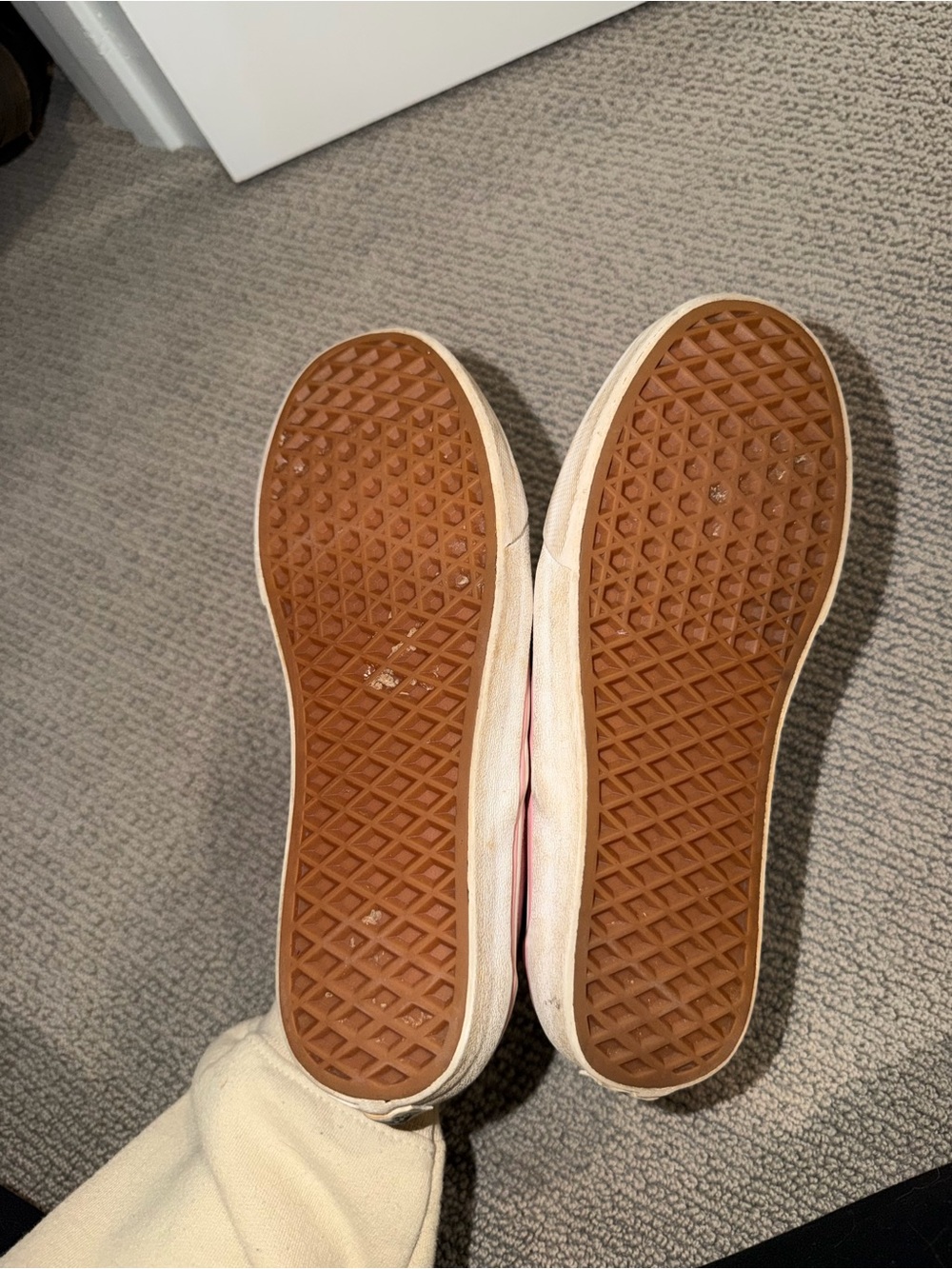 Vans Slip-On Canvas Sneakers - Light Pink - Picture 3 of 3